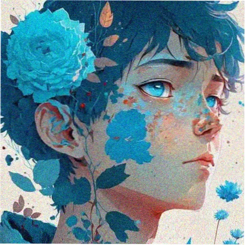 爱看漫画(官方)值班编辑的像素头像
